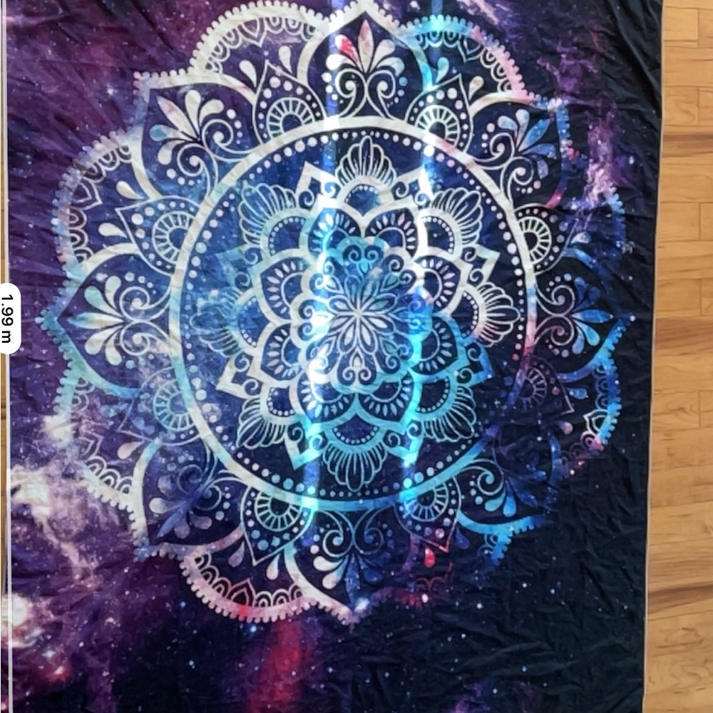 Galaxy Mandala Tapestry